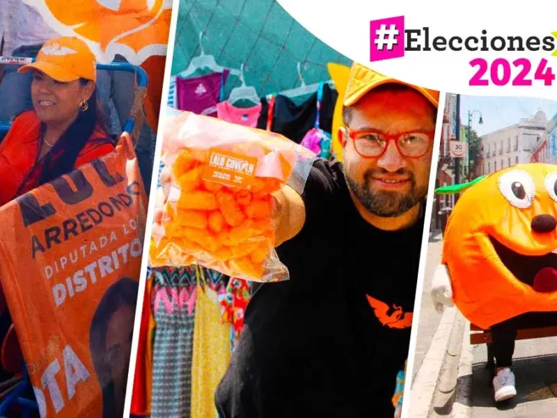 Canciones y hasta cheetos, estrategias de campaña de candidatos de Puebla en las elecciones 2024