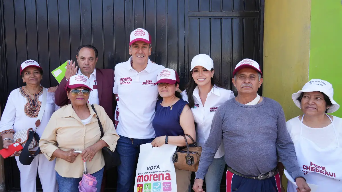 Se suma colonia El Salvador con Pepe Chedraui por la Puebla del Futuro