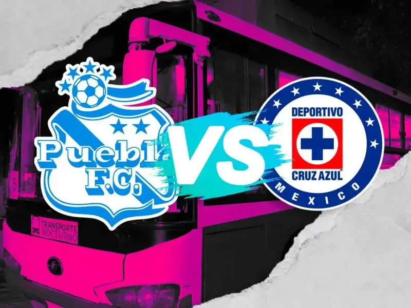 Club Puebla anuncia transporte nocturno para el duelo ante Cruz Azul de la jornada 15