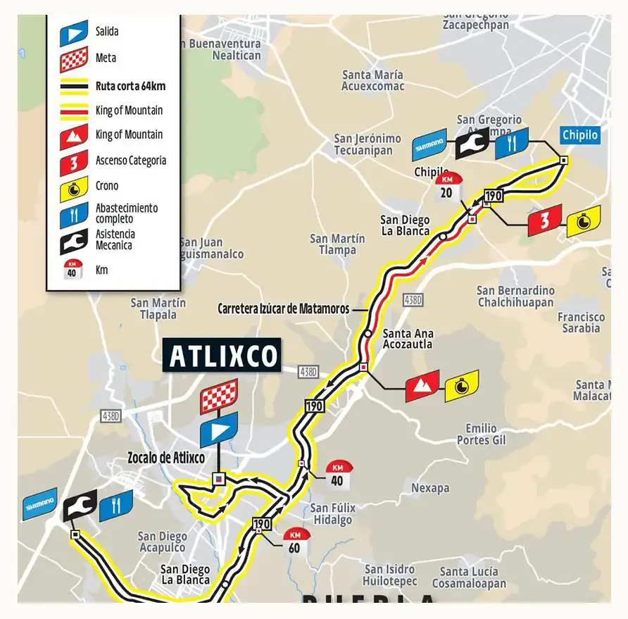 La Tour de France regresa al Pueblo Mágico de Atlixco este 14 de abril
