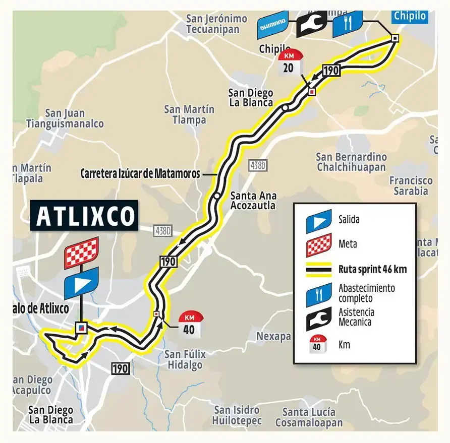 La Tour de France regresa al Pueblo Mágico de Atlixco este 14 de abril