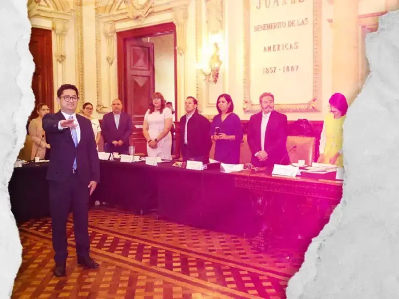 Rinde protesta Rodrigo Hinojosa como regidor suplente del Cabildo de Puebla