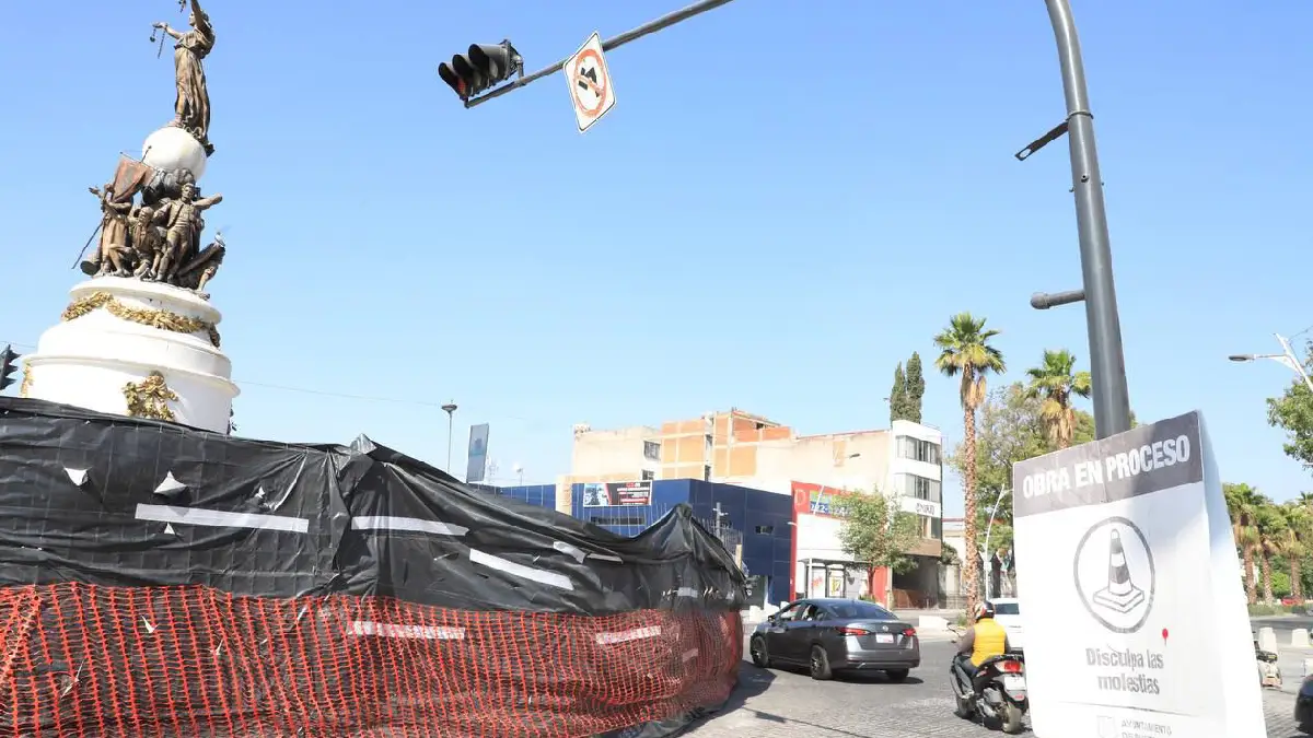 Ayuntamiento de Puebla informa trabajos de mantenimiento en la Avenida Juárez