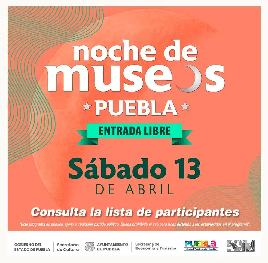 Ayuntamiento de Puebla informa la tercer edición de Noche de Museos 2024