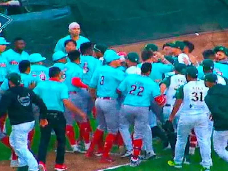LMB anunció las sanciones para Diablos Rojo y Pericos de Puebla por pelea