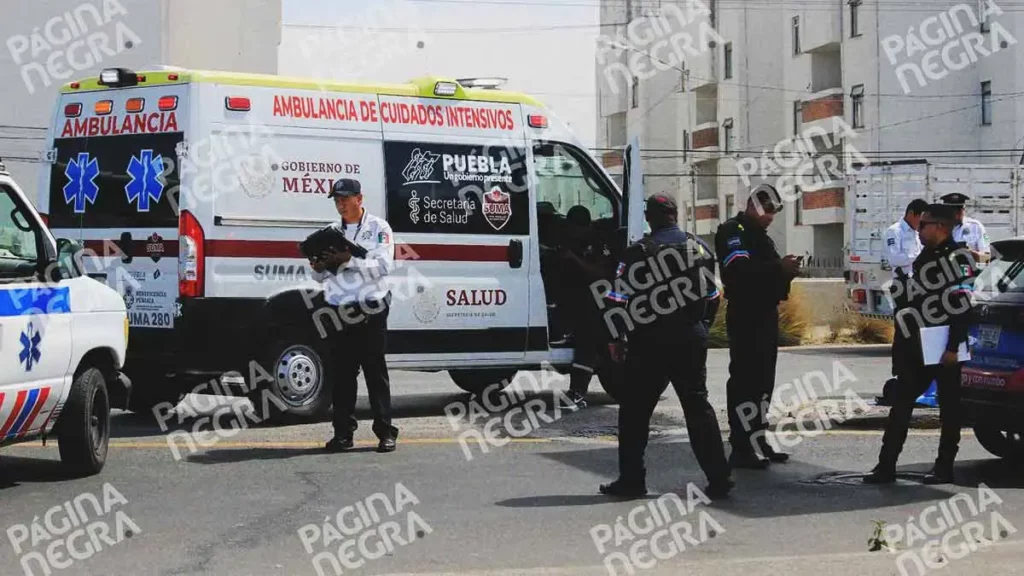 Motociclista chocó y murió sobre Periférico Ecológico de Puebla; su acompañante resultó herida