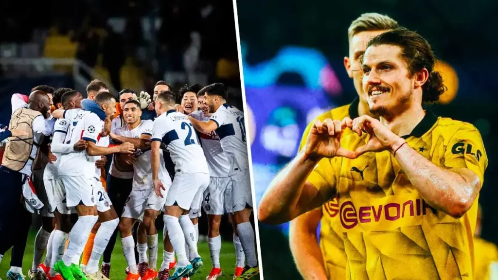 PSG y Borussia Dortmund los primeros invitados a semifinales de la Champions League