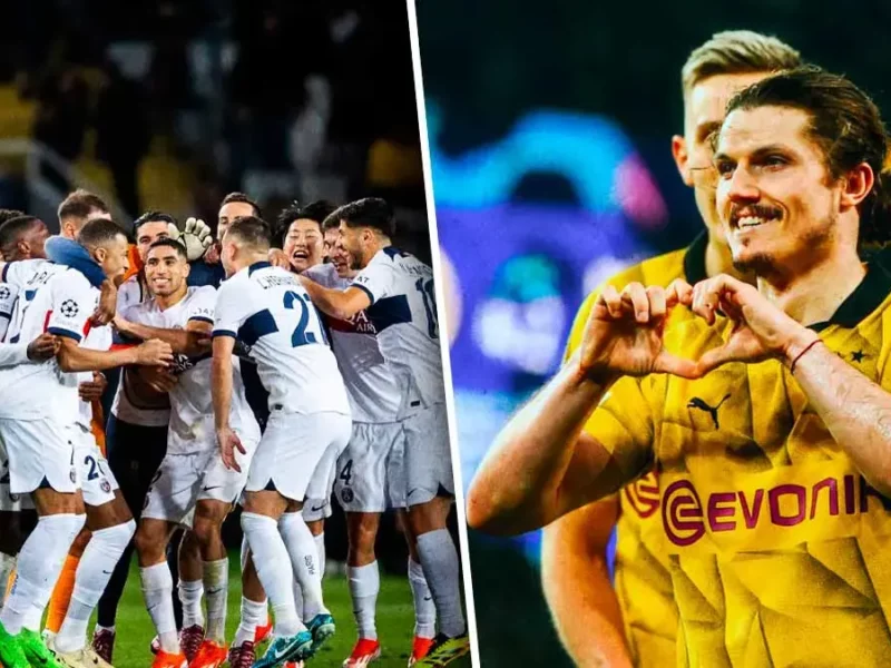 PSG y Borussia Dortmund los primeros invitados a semifinales de la Champions League