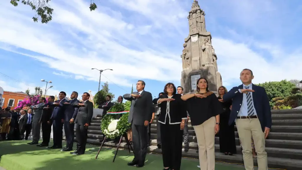 Conmemora Gobierno estatal 493 Aniversario de la Fundación de Puebla