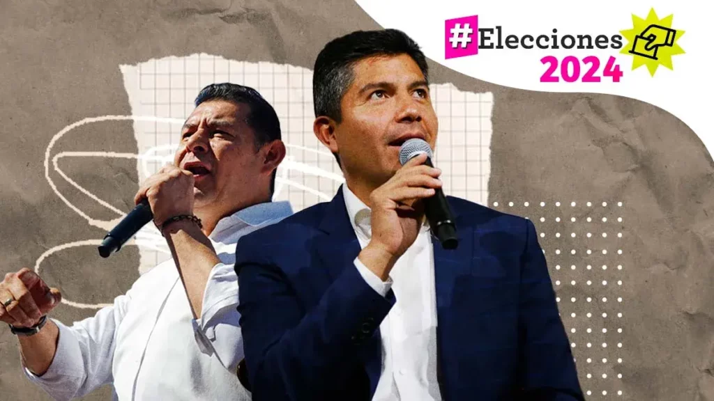 En 17 días de campaña, Eduardo Rivera visitó más municipios de Puebla que Alejandro Armenta 
