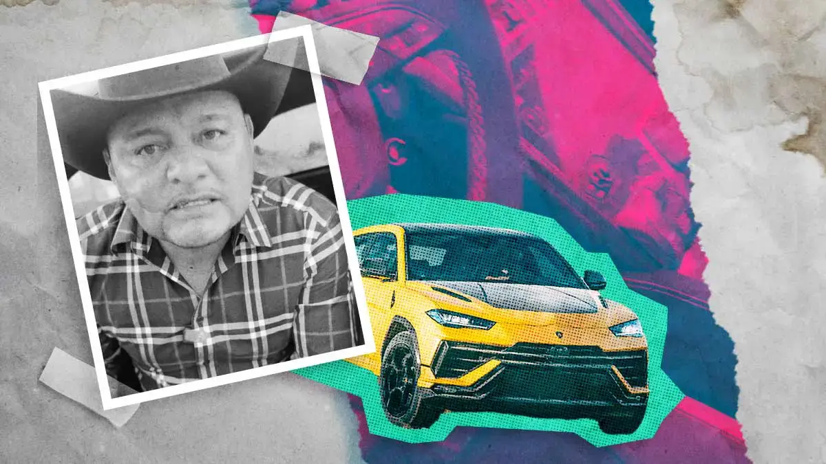 “El Toñín” presume su inocencia sentado en un Lamborghini de 9 millones de pesos
