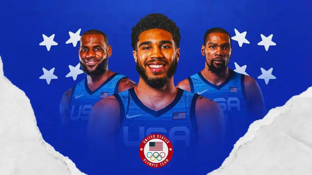 Estados Unidos presenta su Dream Team, buscarán el oro en el basquetbol de París 2024