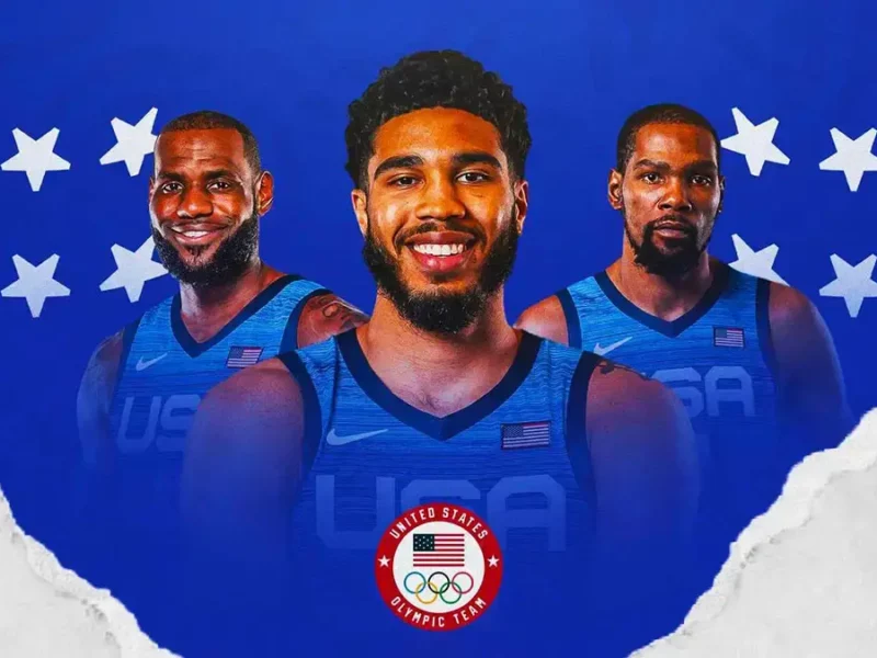 Estados Unidos presenta su Dream Team, buscarán el oro en el basquetbol de París 2024