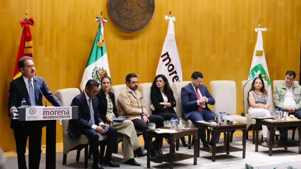 Respaldan el presidente López Obrador y gabinete iniciativa de Nacho Mier sobre pensiones