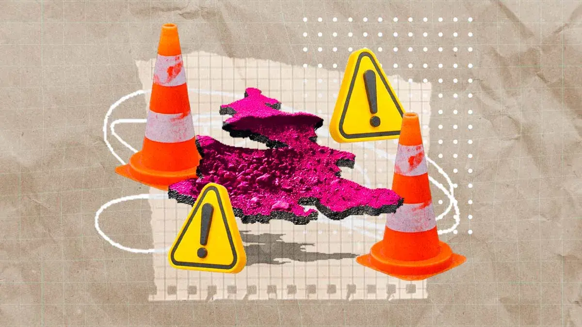El 72% de los ciudadanos piensan que los baches son el mayor problema de Puebla