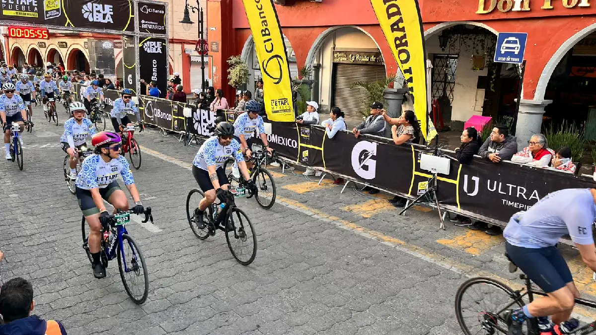 Por segunda ocasión, en el Pueblo Mágico de Atlixco se llevó a cabo L'etape Puebla by Tour de France 2024
