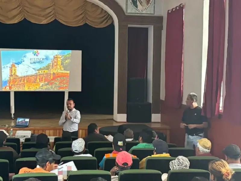 Ayuntamieno de Atlixco ofrece capacitación turística a "franeleros"