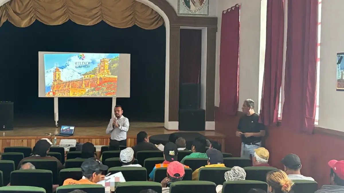 Ayuntamieno de Atlixco ofrece capacitación turística a "franeleros"