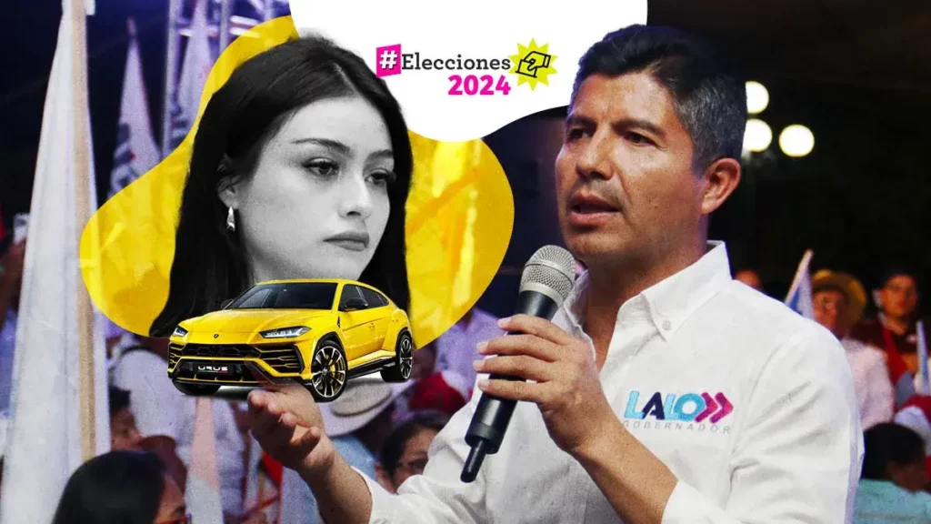 Eduardo Rivera critica a Guadalupe Martínez por usar Lamborghini para su campaña