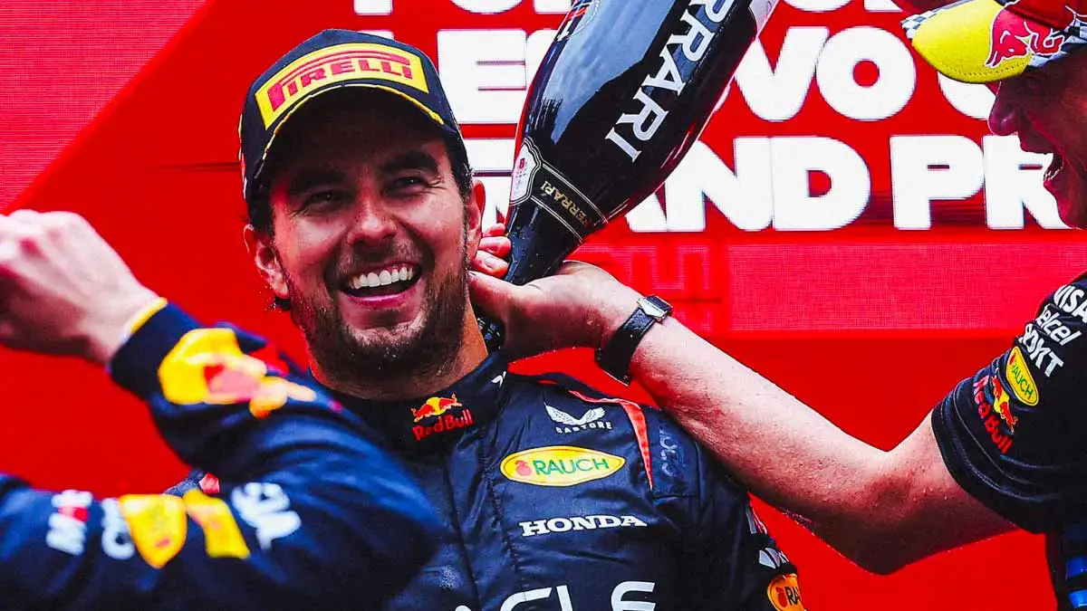 Sergio “Checo” Pérez termina en tercer lugar del Gran Premio de China 