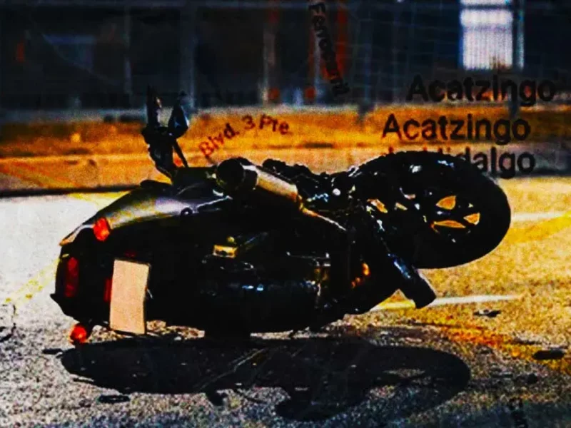 Motociclista resultó asesinado tras disparo en el pecho en Acatzingo