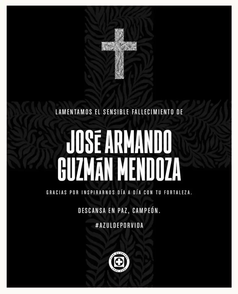 Murió José Armando, aficionado del Cruz Azul que renunció a quimioterapias