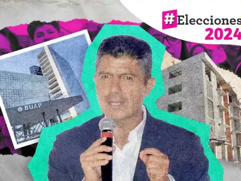 Eduardo Rivera promete becas y vivienda para estudiantes, frente al Consejo Universitario BUAP