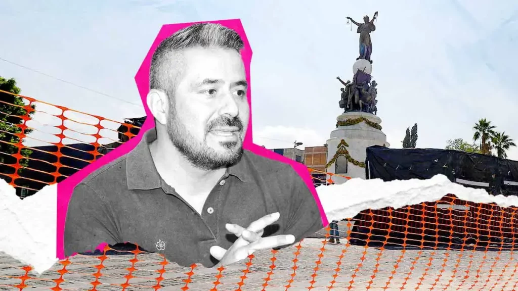 Obras en la Avenida Juárez de Puebla se retrasan otros dos meses; van al 70%