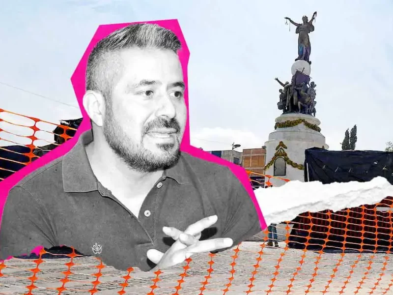 Obras en la Avenida Juárez de Puebla se retrasan otros dos meses; van al 70%