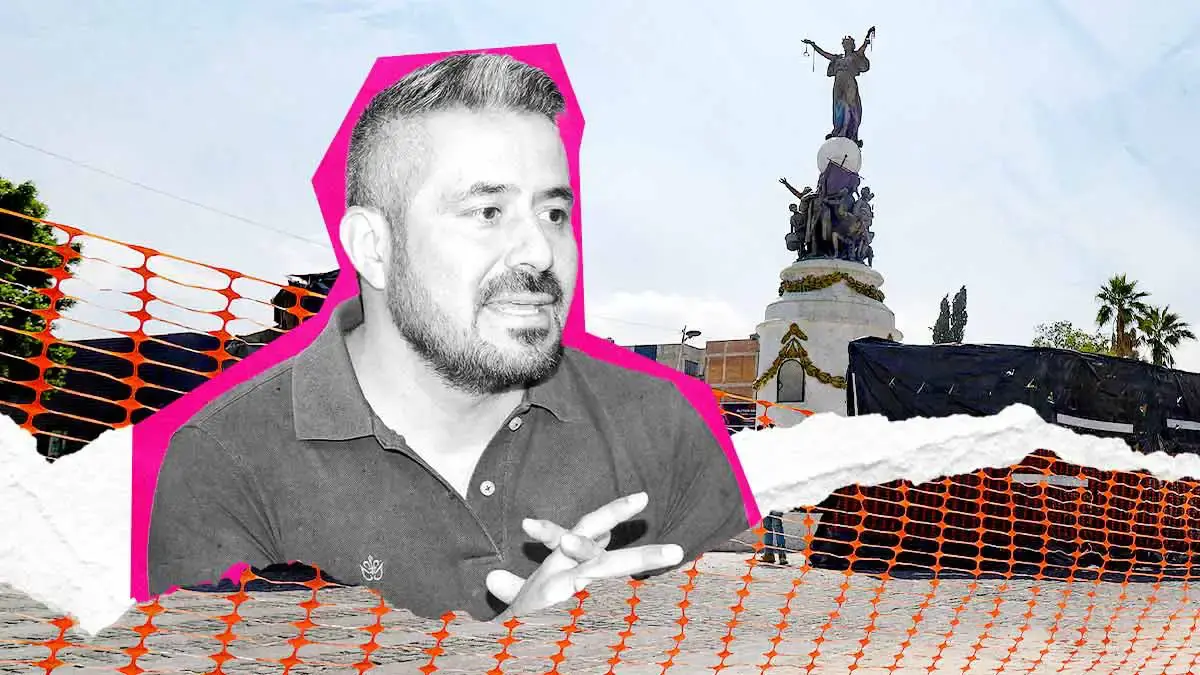 Obras en la Avenida Juárez de Puebla se retrasan otros dos meses; van al 70%