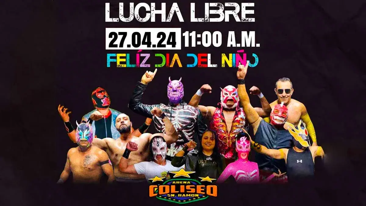 Jetour Dorada Puebla invita a una función de lucha libre por el Día del Niño  