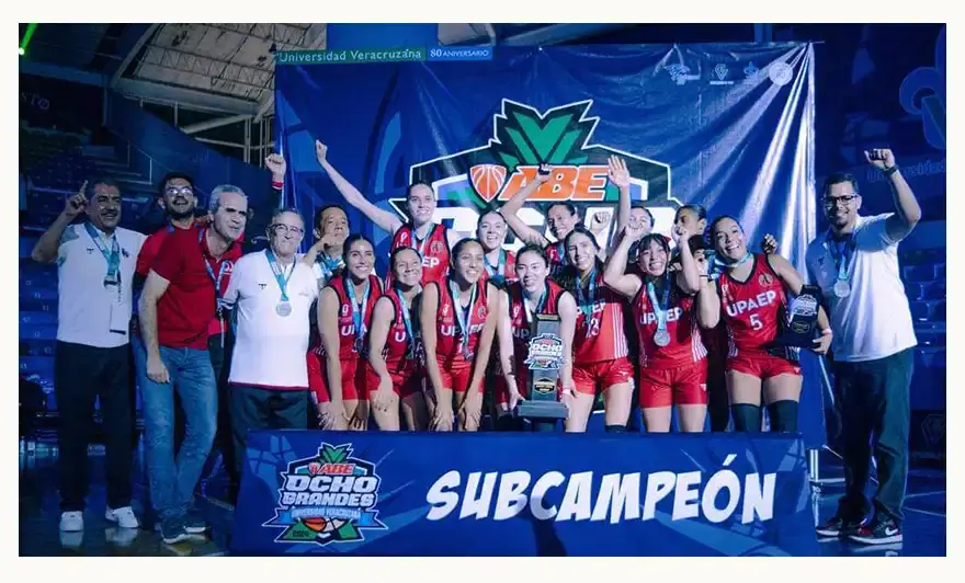 Tec de Monterrey se consagra campeón del Ocho Grandes 2024; Águilas UPAEP Femenil es segundo