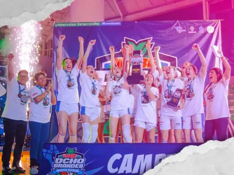 Tec de Monterrey se consagra campeón del Ocho Grandes 2024; Águilas UPAEP Femenil es segundo