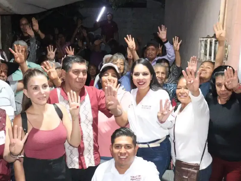 Tonantzin Fernández y Nay Salvatori, en unidad por San Pedro Cholula