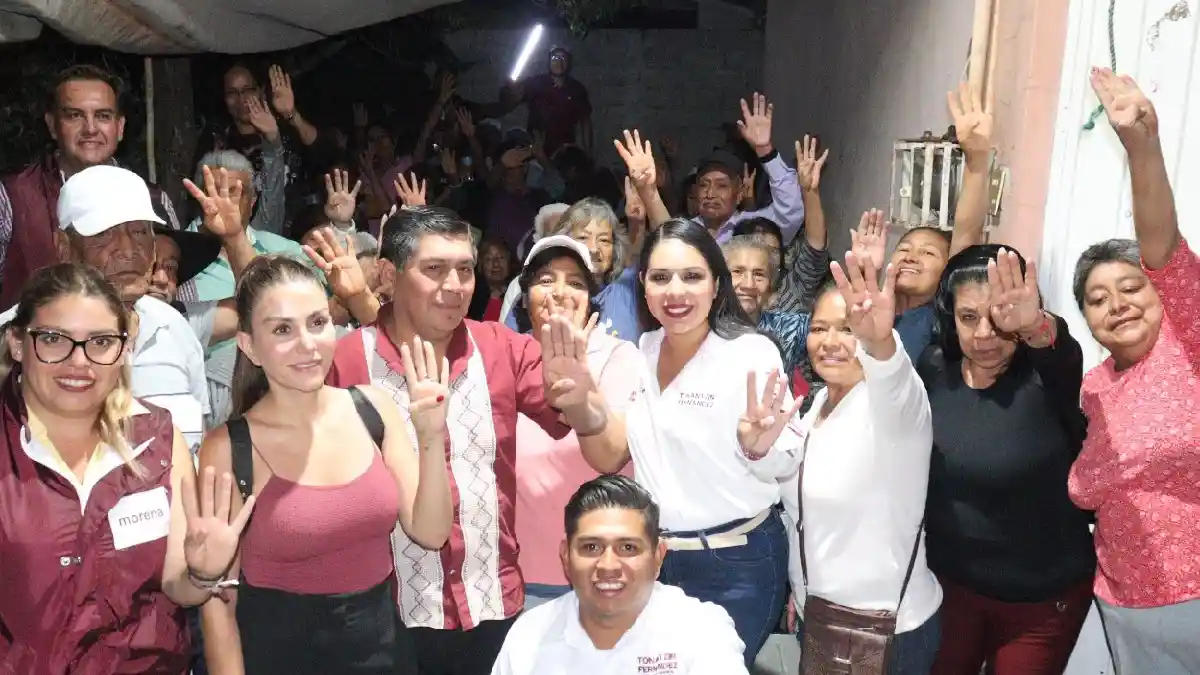 Tonantzin Fernández y Nay Salvatori, en unidad por San Pedro Cholula