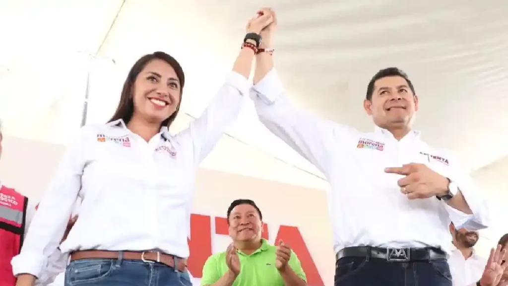 Apoyo total en Coronango para Alejandro Armenta y Angélica Alvarado