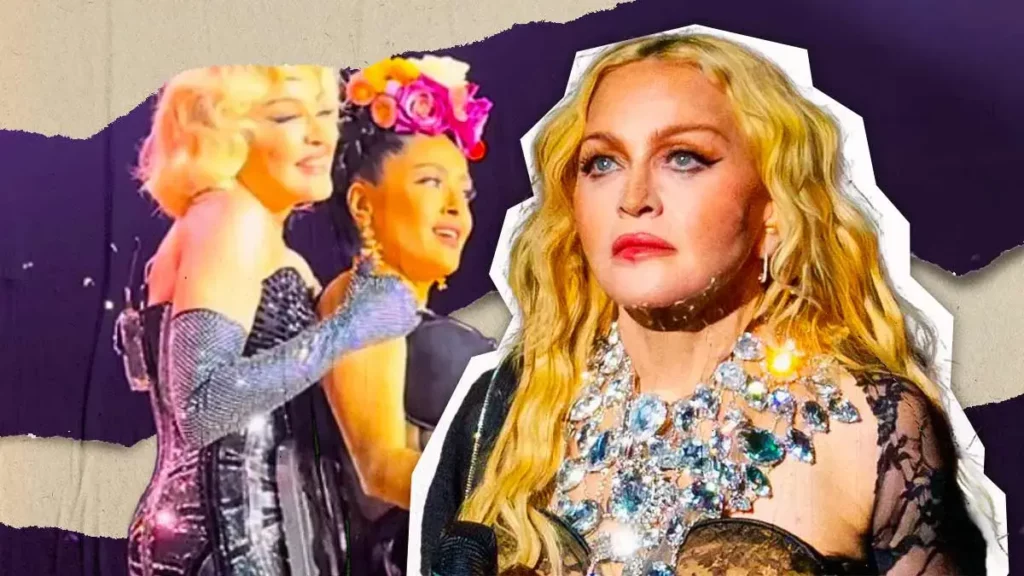 Madonna y Salma Hayek hacen vibrar el Palacio de los Deportes