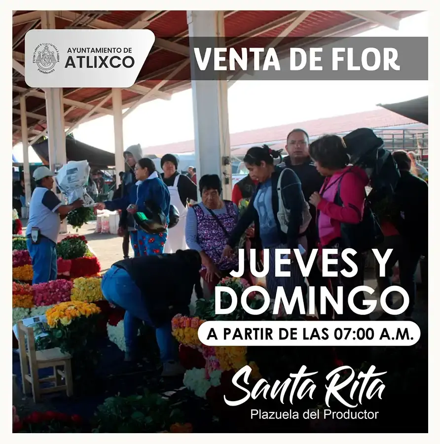 Conoce todo lo que puedes encontrar en la plazuela del productor, "Santa Rita" en Atlixco