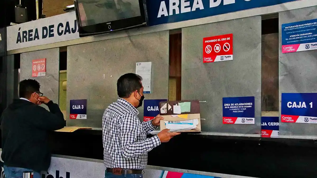 Ayuntamiento de Puebla suspende servicio de cajas de recaudación de la Tesorería Municipal este miércoles 1 de mayo