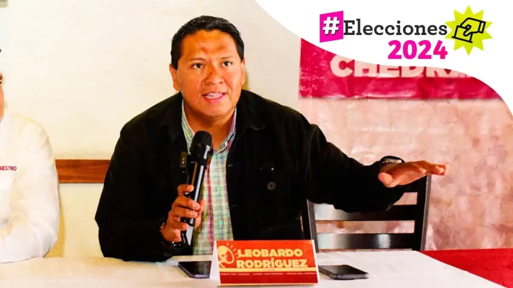 Leobardo Rodríguez pide licencia al Ayuntamiento de Puebla para acompañar a Pepe Chedraui