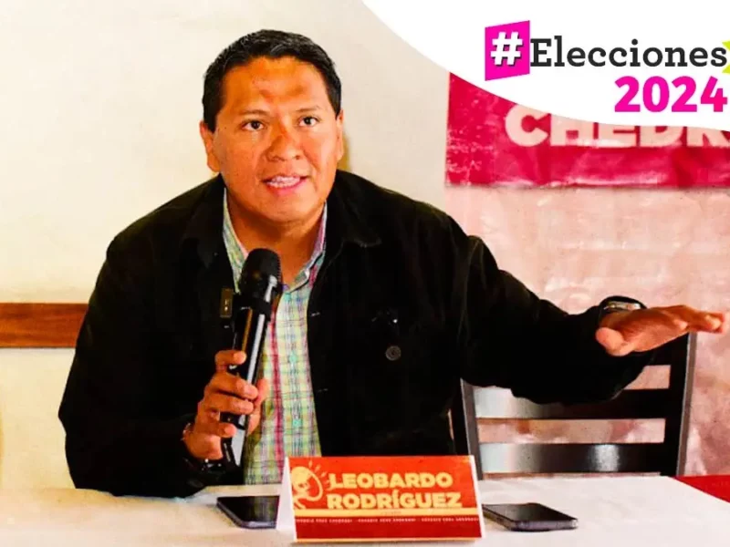 Leobardo Rodríguez pide licencia al Ayuntamiento de Puebla para acompañar a Pepe Chedraui