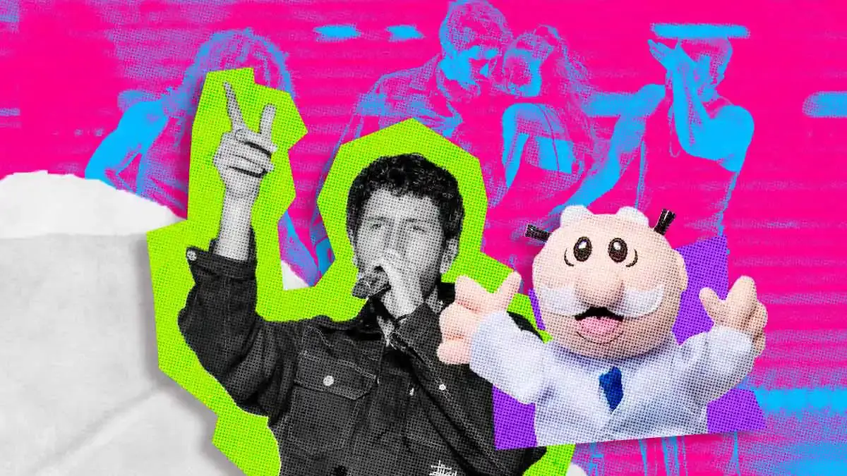 Fans regalan Simi Peluches a Sebastián Yatra en concierto de la Feria de Puebla 2024
