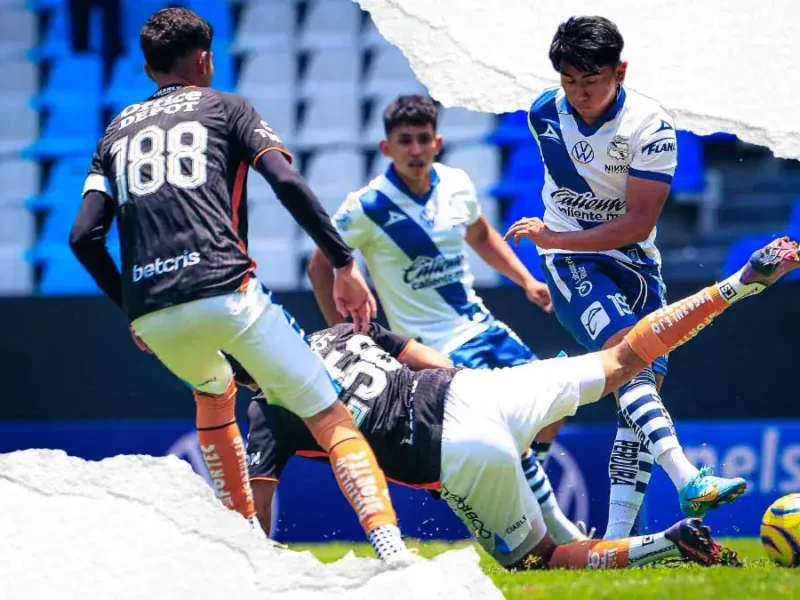 Pachuca derrota al Club Puebla Sub 23 en la ida de los cuartos de final