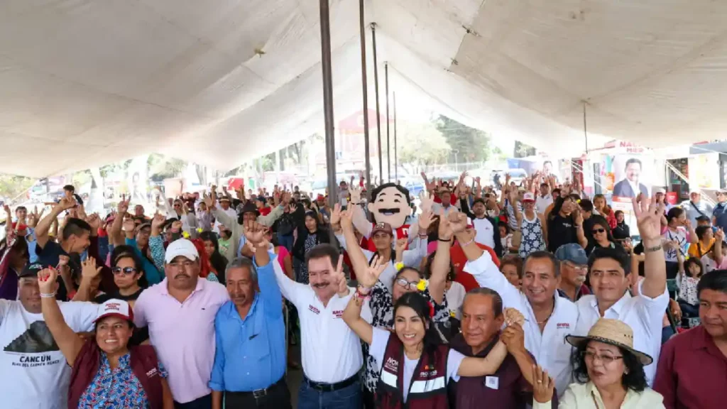 Por amor a Puebla construiremos juntos el segundo piso de la 4T: Nacho Mier