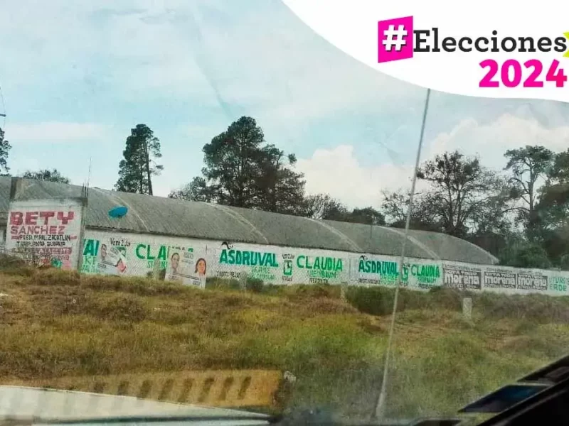 Asdrúval Drake, candidato a alcalde del partido Verde insiste en tapizar Zacatlán con su imagen 