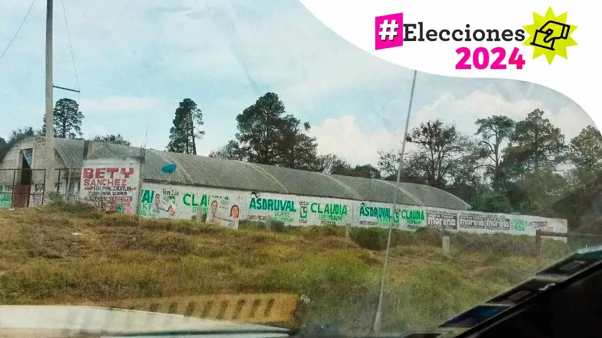 Asdrúval Drake, candidato a alcalde del partido Verde insiste en tapizar Zacatlán con su imagen 