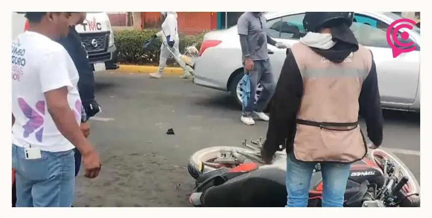 Equipo de Roxana Luna atropelló a motociclista en San Pedro Cholula