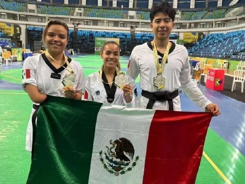 Claudia Romero gana medalla de plata en el Panamericano de Para Taekwondo