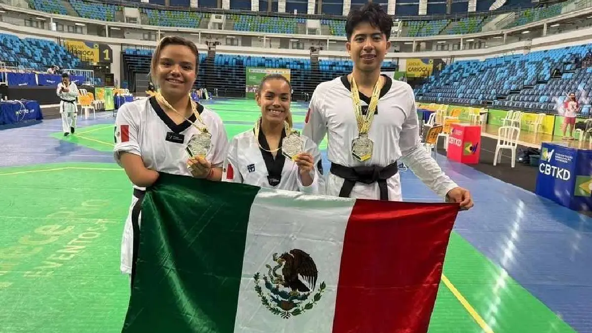 Claudia Romero gana medalla de plata en el Panamericano de Para Taekwondo