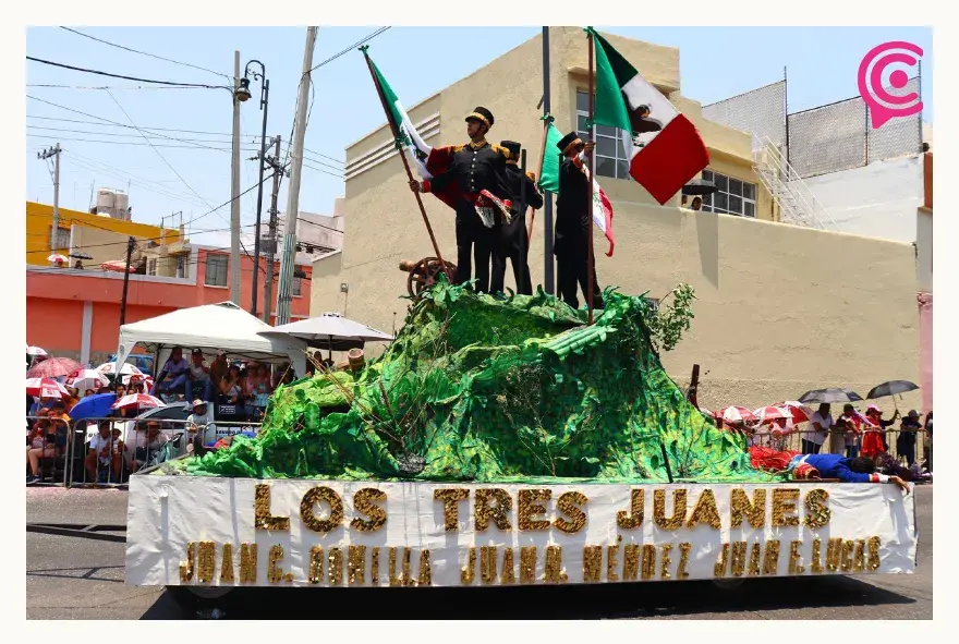 Entre aplausos y porras, así se vivió el Desfile del 5 de Mayo 2024